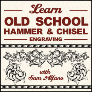 Sam Alfano Hammer and Chisel Engraving Kit - RioGrande